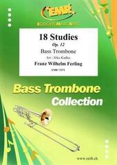 Noter Editions Marc Reift 18 Studies Bass Trombone Noter