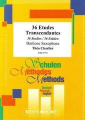 Noter Editions Marc Reift 36 Etudes Transcendantes Baritone Saxophone Noter