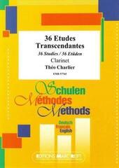 Noten Editions Marc Reift 36 Etudes Transcendantes Clarinet Noten