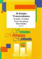 Note Editions Marc Reift 36 Etudes Transcendantes Tenor Saxophone Note