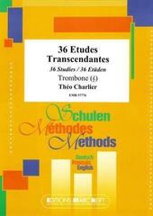 Noter Editions Marc Reift 36 Etudes Transcendantes Trombone TC Noter