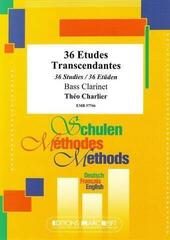 Noten Editions Marc Reift 36 Etudes Transcendantes Bass Clarinet Noten