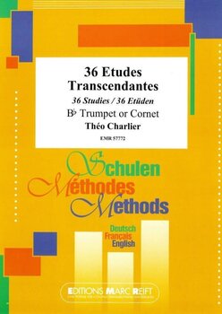 Sheet Music Editions Marc Reift 36 Etudes Transcendantes Trumpet Sheet Music - 1