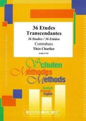 Noter Editions Marc Reift 36 Etudes Transcendantes Double Bass Noter