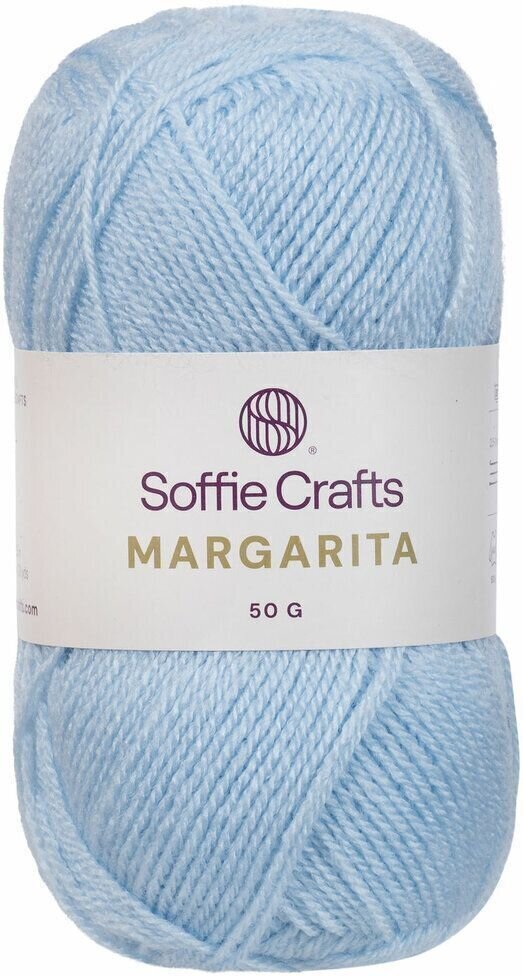 Fil à tricoter Soffie Crafts Margarita 01107 Sky Blue Fil à tricoter