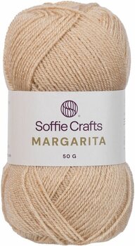 Fil à tricoter Soffie Crafts Margarita 01183 Light Beige Fil à tricoter - 1