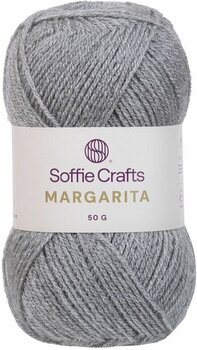 Fil à tricoter Soffie Crafts Margarita 00195 Light Grey Fil à tricoter - 1