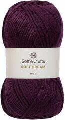 Fil à tricoter Soffie Crafts Soft Dream 00005 Grape Fil à tricoter