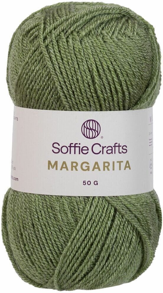 Fil à tricoter Soffie Crafts Margarita 01178 Green Fil à tricoter