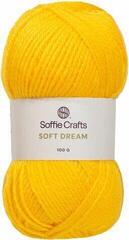 Fil à tricoter Soffie Crafts Soft Dream 08217 Yellow Fil à tricoter