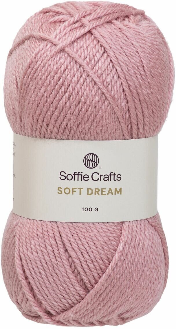 Strikkegarn Soffie Crafts Soft Dream 09770 Rose Blush Strikkegarn