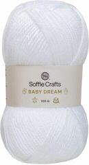 Fil à tricoter Soffie Crafts Baby Dream 00001 White Fil à tricoter