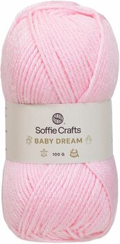 Fil à tricoter Soffie Crafts Baby Dream 00003 Light Pink Fil à tricoter - 1
