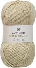 Knitting Yarn inci Baby Dream 00006 Light Beige Knitting Yarn
