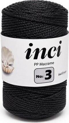 Konac inci  PP Marcame 3 mm 145 m 0060 Black Konac