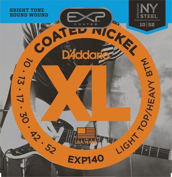 E-guitar strings D'Addario EXP140