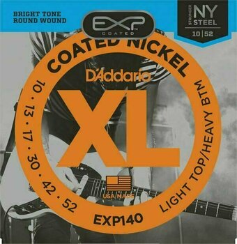 Snaren voor elektrische gitaar D'Addario EXP140 - 1