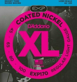 Strune za bas kitaro D'Addario EXP170 - 1