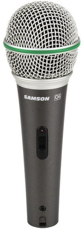 Dynamiska mikrofoner för sång Samson Q6 Dynamiska mikrofoner för sång