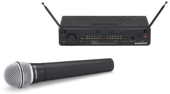 Set Microfoni Palmari Wireless Samson Stage 55 Handheld System