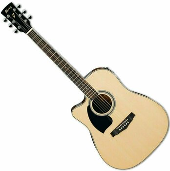Elektro-akoestische gitaar voor linkshandigen Ibanez PF15LECE - 1