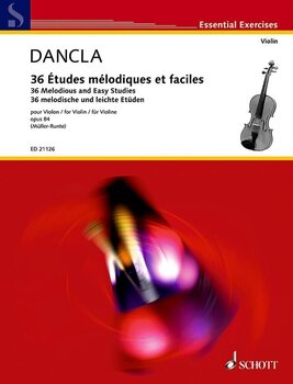 Note Schott Music 36 Melodious And Easy Studies Op 84 Violin Note - 1