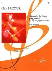 Note Gérard Billaudot 50 Etudes Faciles & Progressives - Volume 2 Note