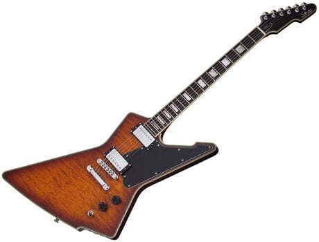 Električna gitara Schecter E-1 CUSTOM VSB Vintage Sunburst Električna gitara - 1