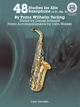 Note Carl Fischer 48 Studies for The Alto Saxophone In Eb, Op. 31 (Audio Online) Note - 1