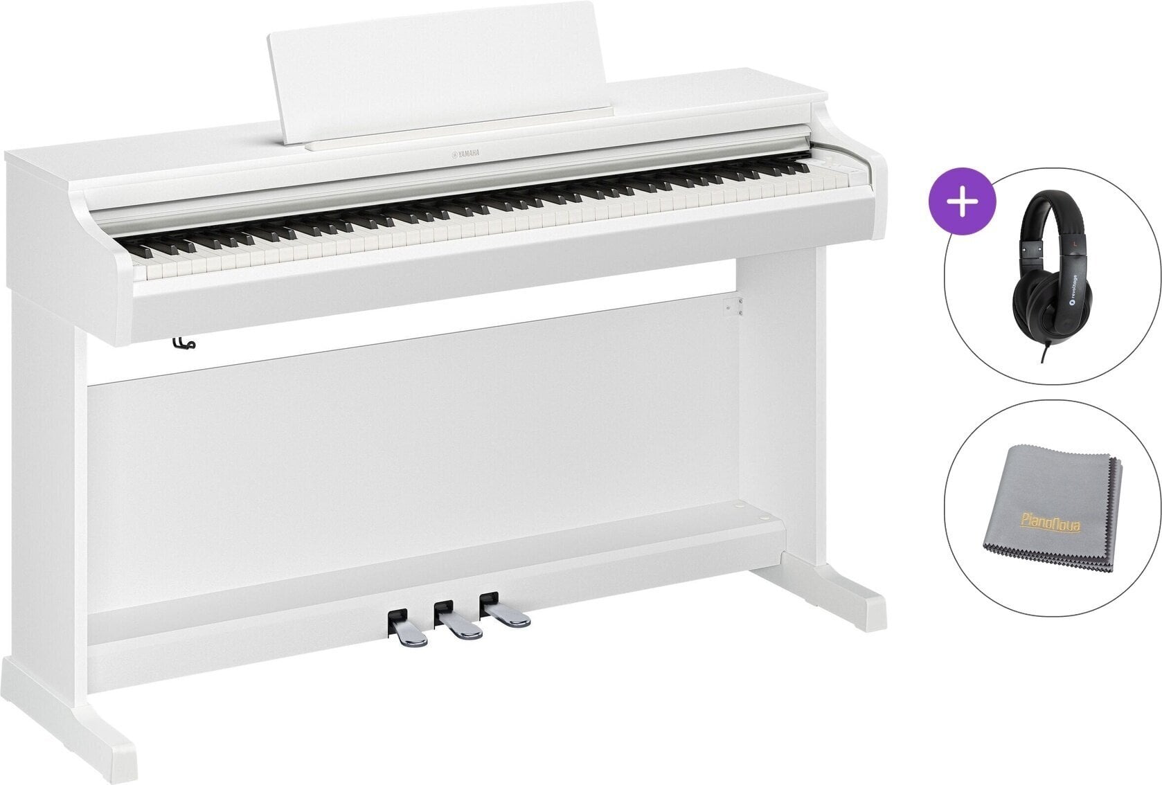 Дигитално пиано Yamaha YDP-166 Basic SET White Дигитално пиано