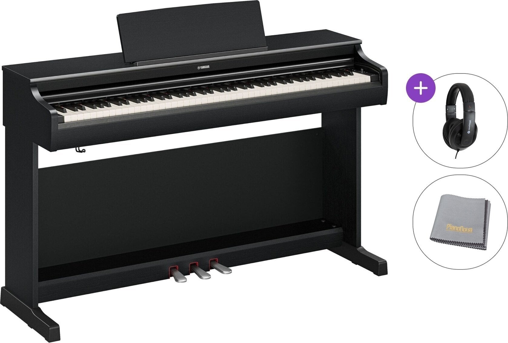 Digital Piano Yamaha YDP-166 Basic SET Black Digital Piano
