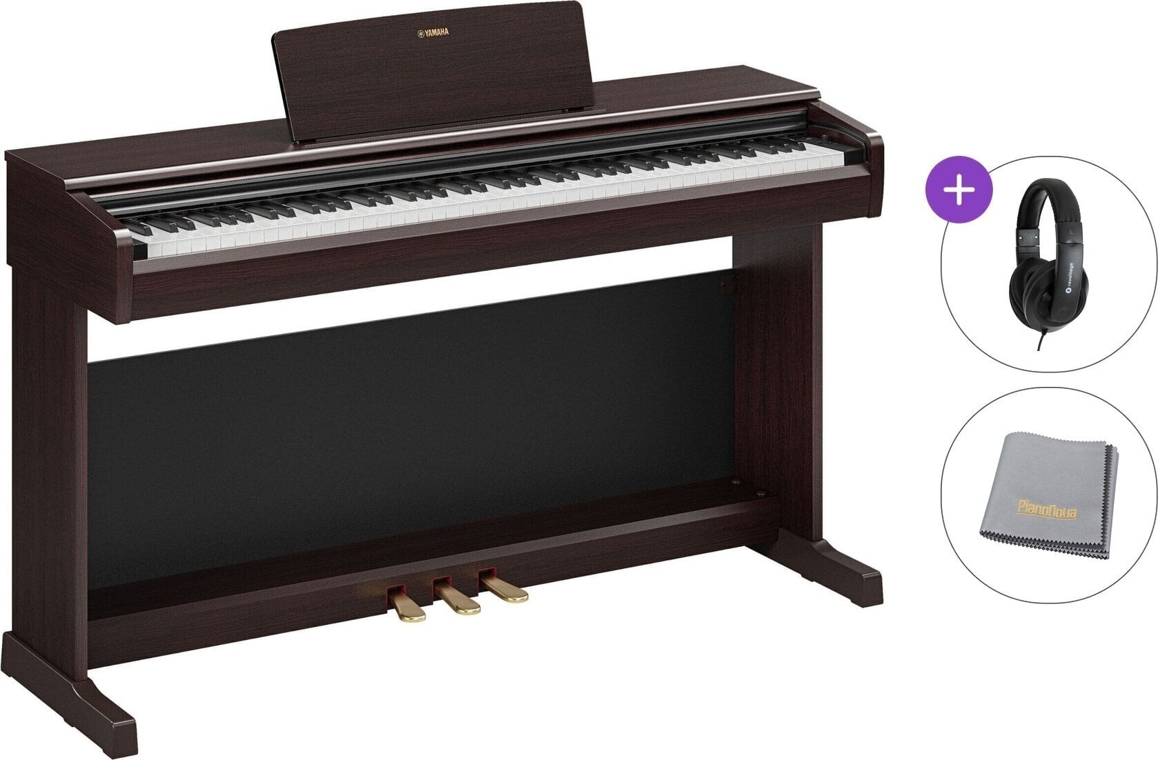 Digitalni pianino Yamaha YDP-146 Basic SET Rosewood Digitalni pianino