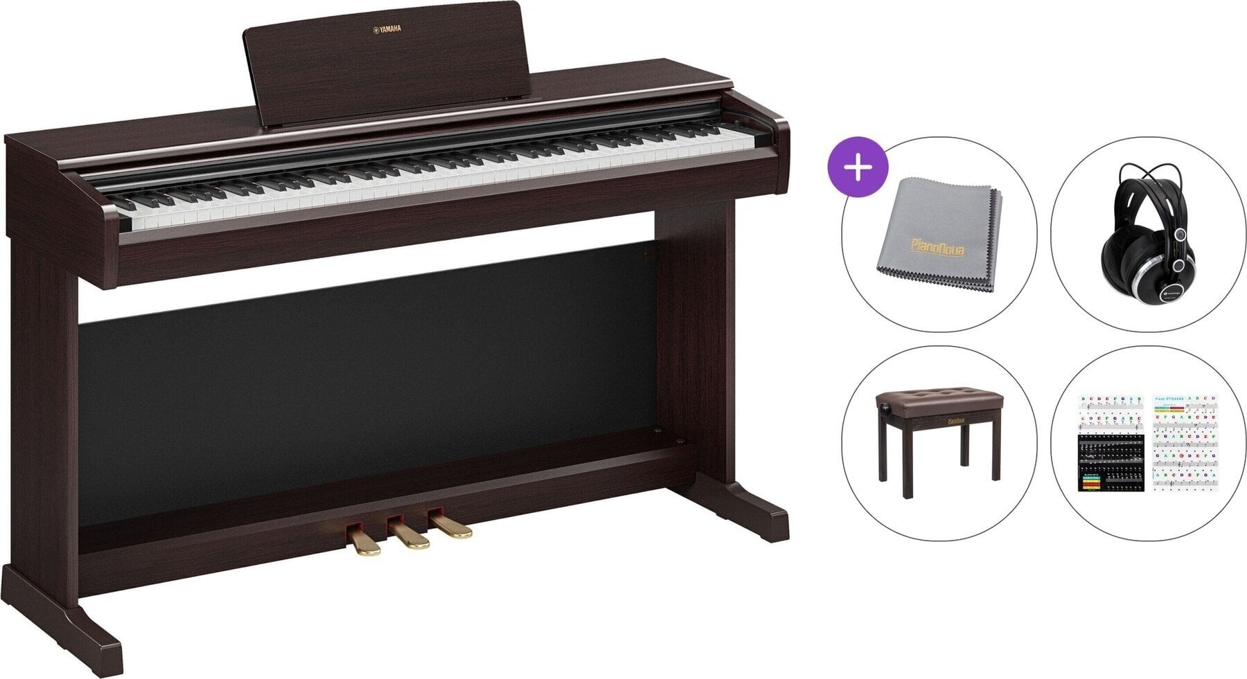 Digitalni pianino Yamaha YDP-146 Premium SET Rosewood Digitalni pianino