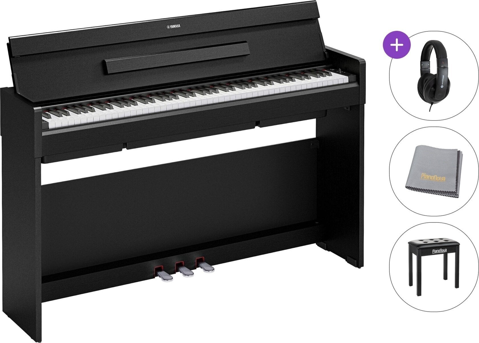 Digitalni pianino Yamaha YDP-S36 Standard SET Black Digitalni pianino