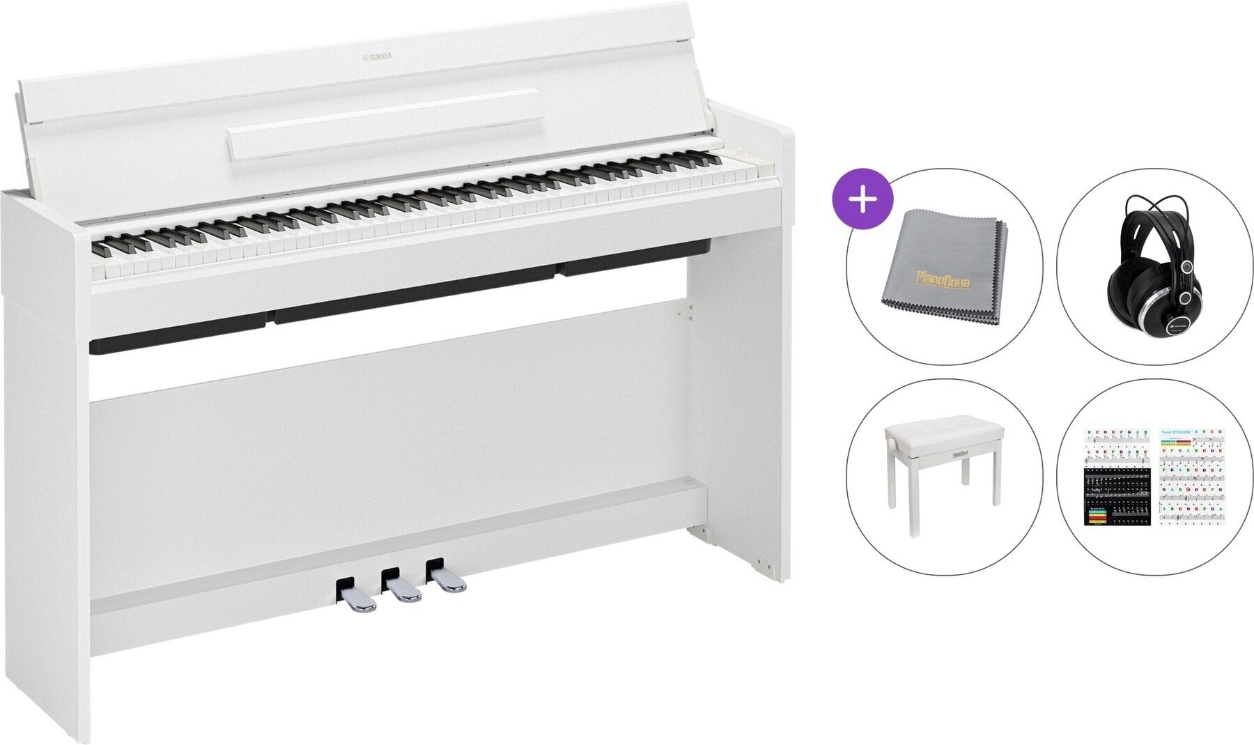 Дигитално пиано Yamaha YDP-S36 Premium SET White Дигитално пиано