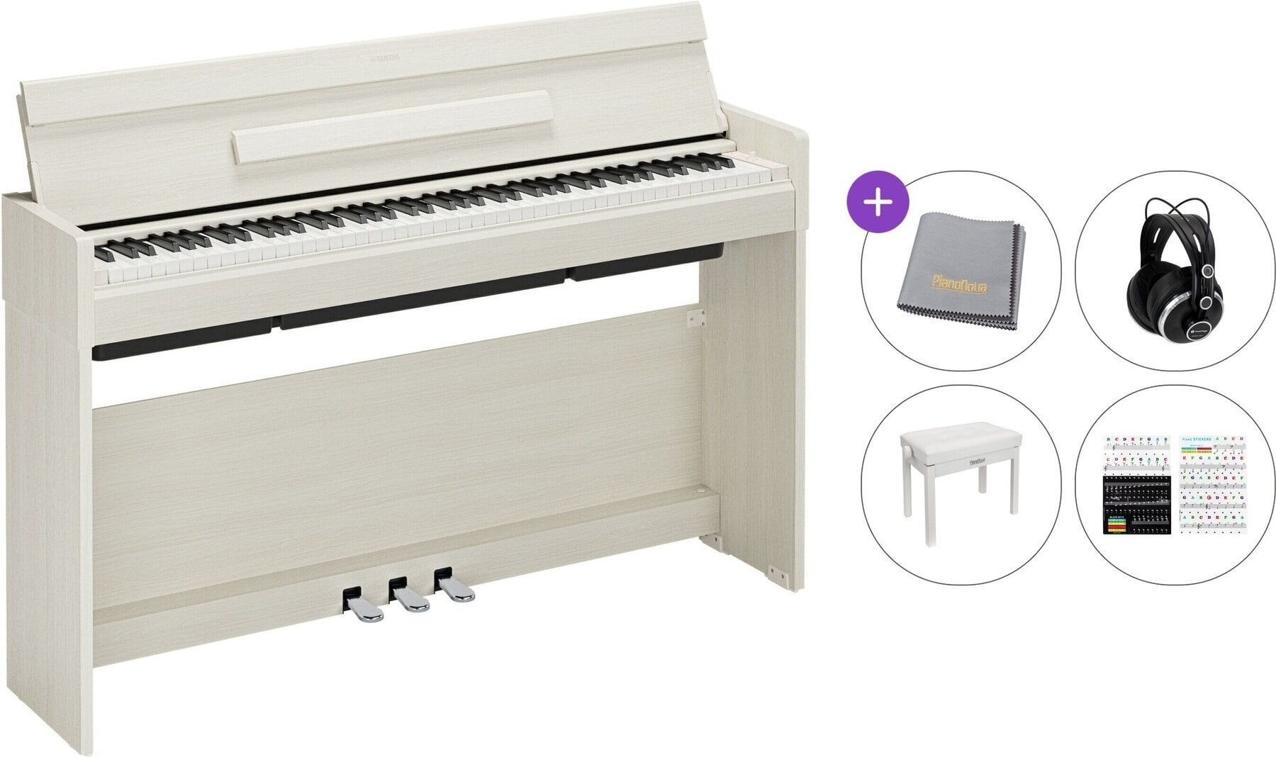 Digital Piano Yamaha YDP-S36 Premium SET White Birch Digital Piano