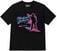 Camiseta de manga corta Michael Jackson Neon Black 2XL Camiseta de manga corta