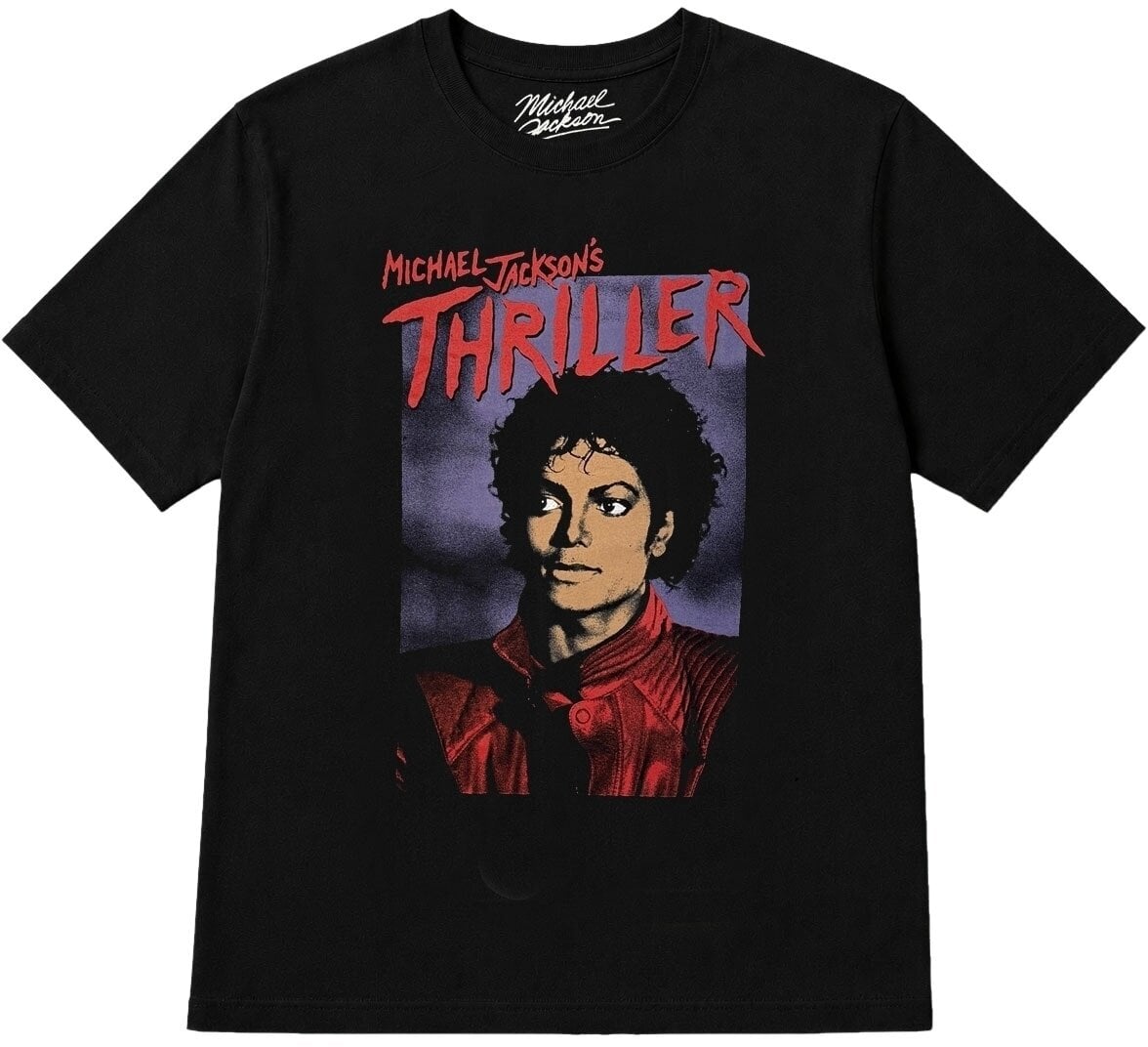 T-Shirt Michael Jackson Thriller Pose Black 2XL T-Shirt
