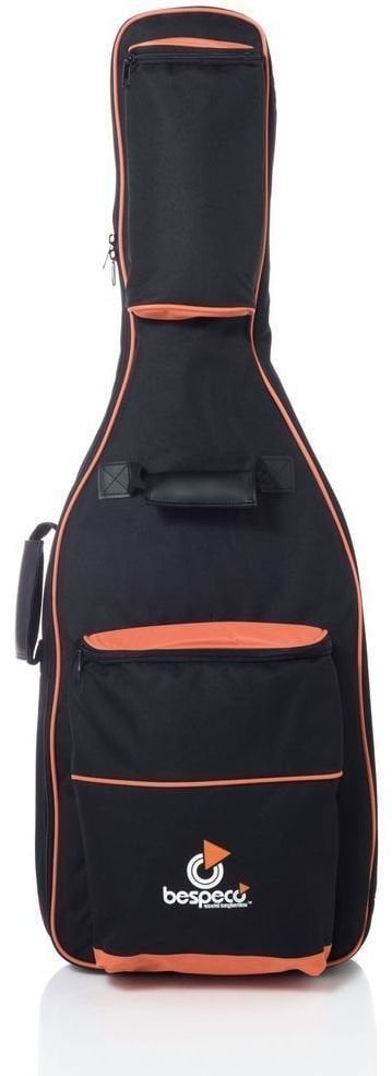 Koffer voor elektrische gitaar Bespeco BAG420EG Koffer voor elektrische gitaar Zwart-Orange