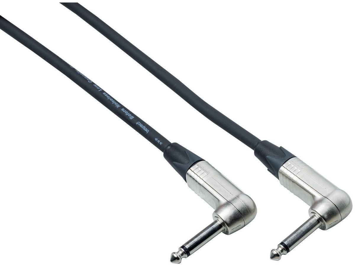 Câble de patch Bespeco NCPP050 Noir 40 cm Angle - Angle