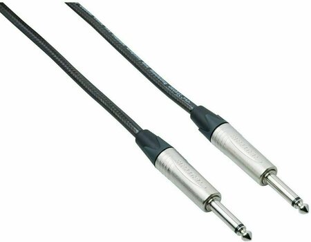 Kabel za instrumente Bespeco NC300T Crna-Transparentna 3 m Ravni - Ravni - 1