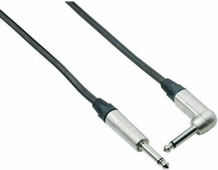 Kabel za instrumente Bespeco NCP450T Crna 4,5 m Ravni - Kutni - 1