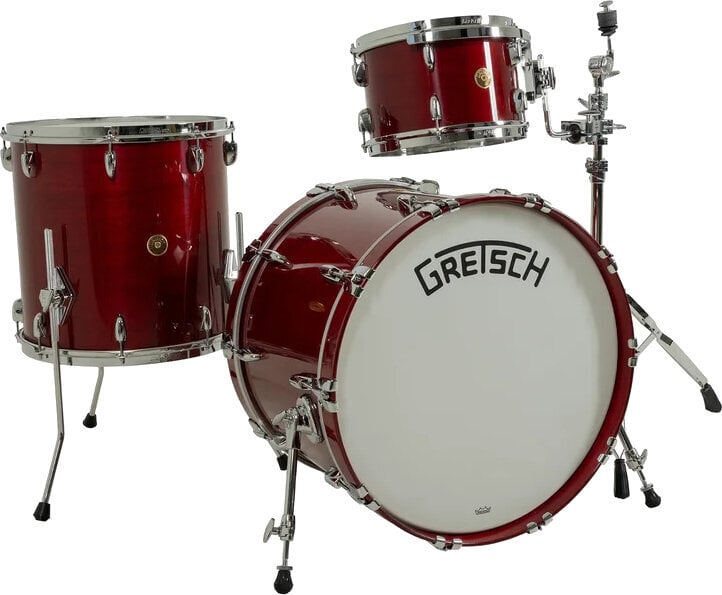 Drumkit Gretsch Drums Broadcaster Kit USA Rosewood Gloss Drumkit