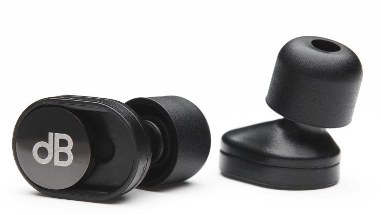Ochrana sluchu EarLabs dBUD Čierna Ochrana sluchu