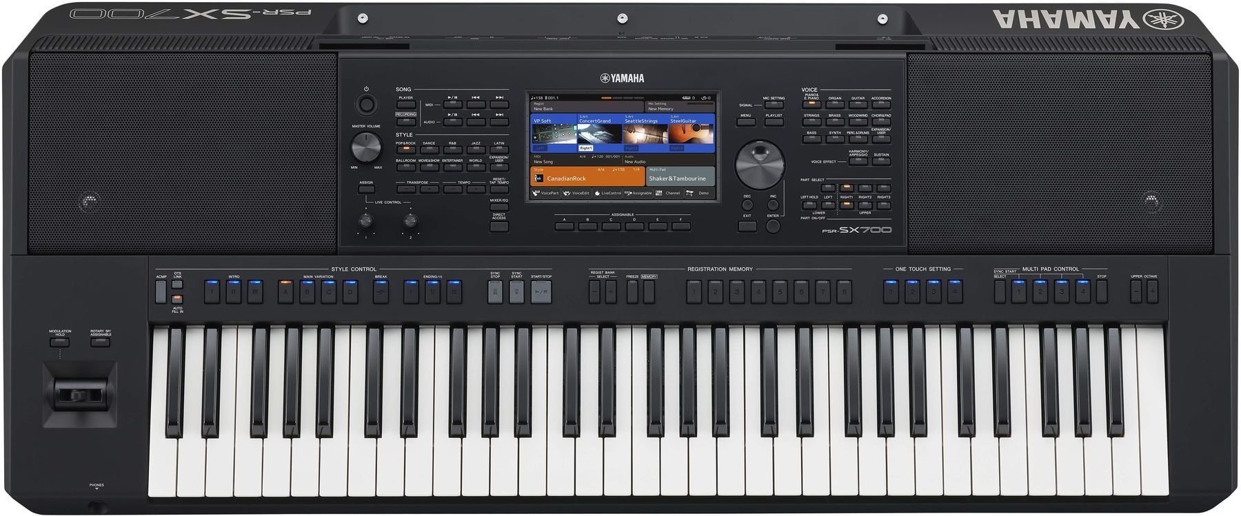 Professionelt keyboard Yamaha PSR-SX700