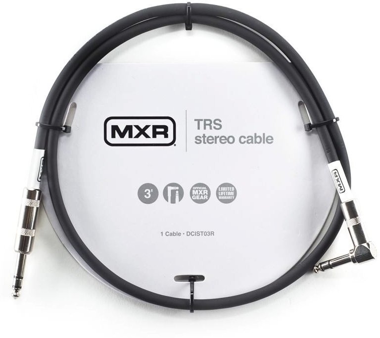 Cabo do instrumento Dunlop MXR DCIST03R TRS Stereo Cable 1 m