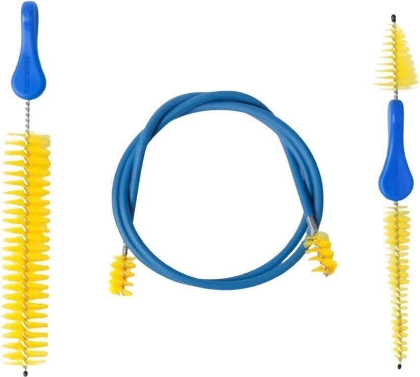 Cleaning Cloth MusicNomad MN765 Premium Trumpet Brush Set, 3 pcs. Cleaning Cloth