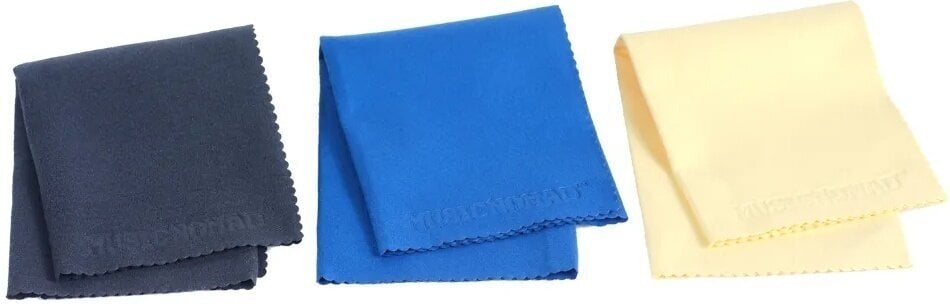 Cuidado de la guitarra MusicNomad MN203 Microfiber Suede Polishing Cloth, Three-Pack