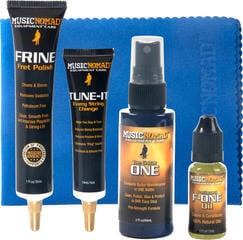 Guitar Care MusicNomad MN161 Guitar Cleaning & Care Kit, 5 pcs.
