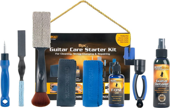 Cuidado de la guitarra MusicNomad MN299 Guitar Care Starter Kit , 8 pcs. - 1